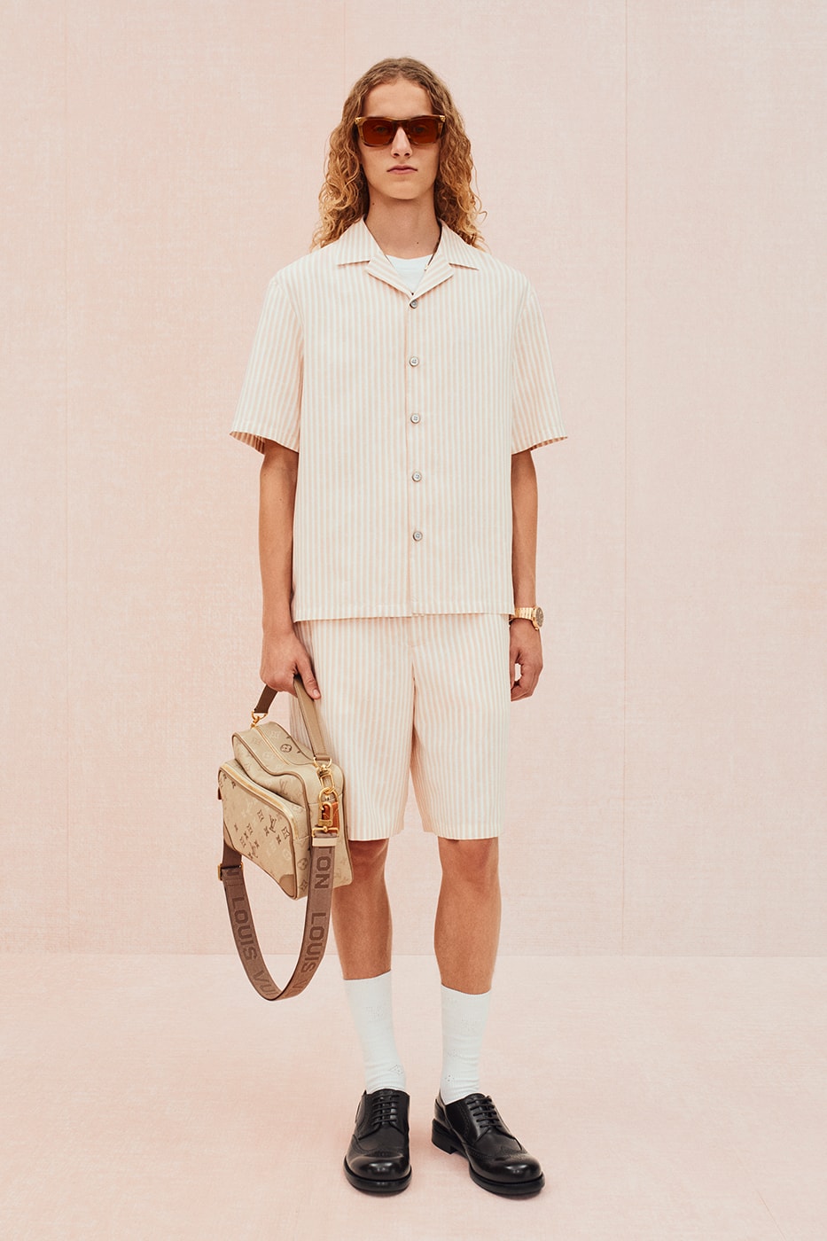 Pharrell Louis Vuitton Men's Pre-Fall 2026 Collection Release Info Lookobooks conceptual walk in preppy looks the park central park new york pre-dandyism menswear luxury fashion french