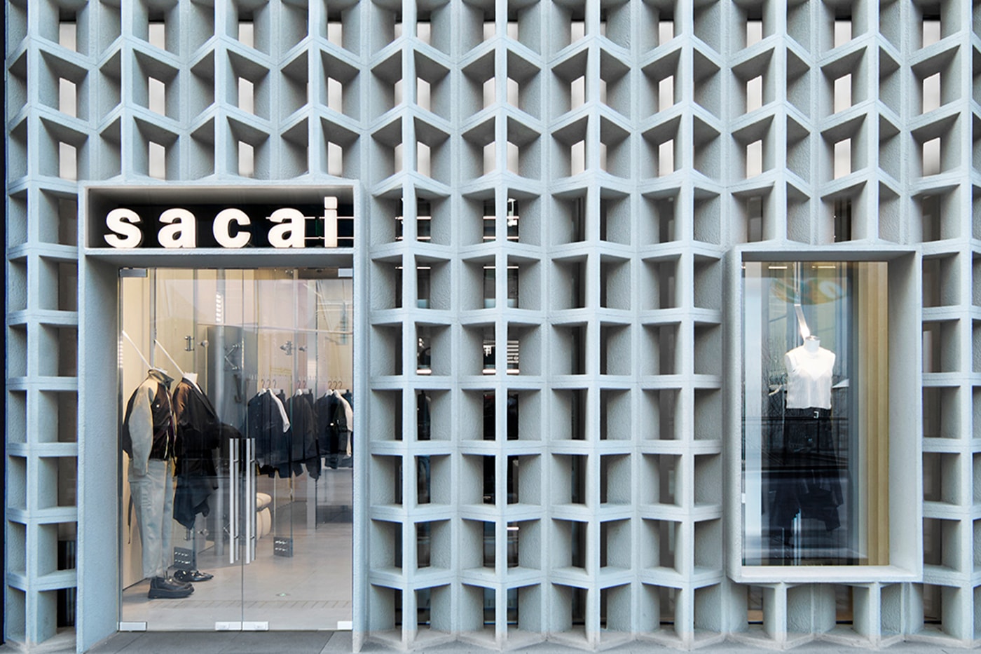 Sacai flagship Pequim reabre com novo conceito assinado por Willo Perron
