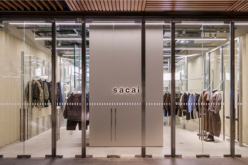 sacai Unveils Reimagined Beijing Flagship by Willo Perron exclusive spring summer 2026 ss26 capsule collection denim bomber ma-1