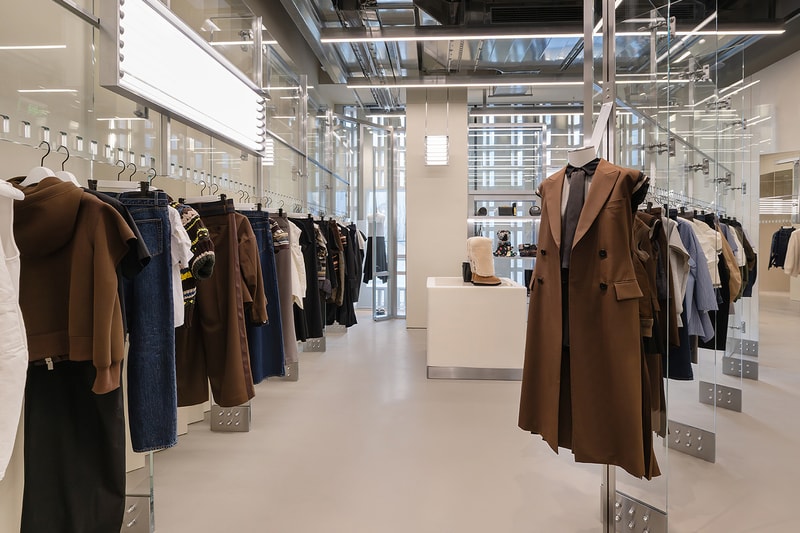 sacai Unveils Reimagined Beijing Flagship by Willo Perron exclusive spring summer 2026 ss26 capsule collection denim bomber ma-1