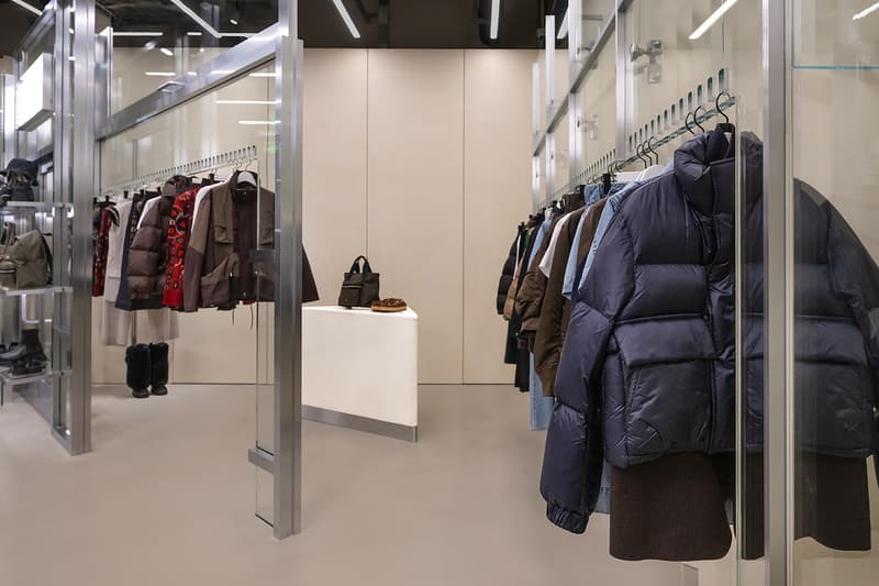 sacai Unveils Reimagined Beijing Flagship by Willo Perron exclusive spring summer 2026 ss26 capsule collection denim bomber ma-1