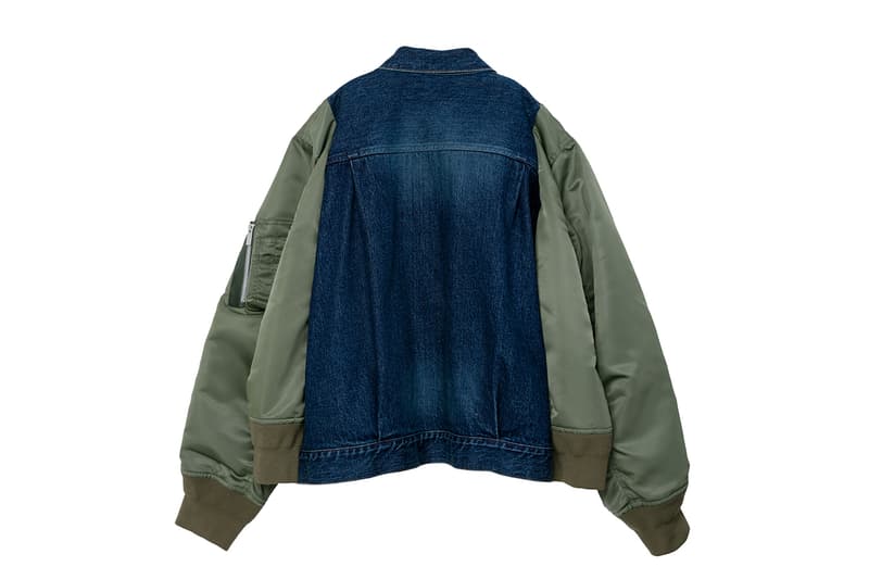 sacai Unveils Reimagined Beijing Flagship by Willo Perron exclusive spring summer 2026 ss26 capsule collection denim bomber ma-1