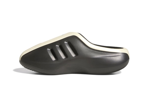 Anthony Edwards Drops adidas Adifom IIInfinity Mule in "Core Black/Cream" spring 2026 core black cream nba basketball