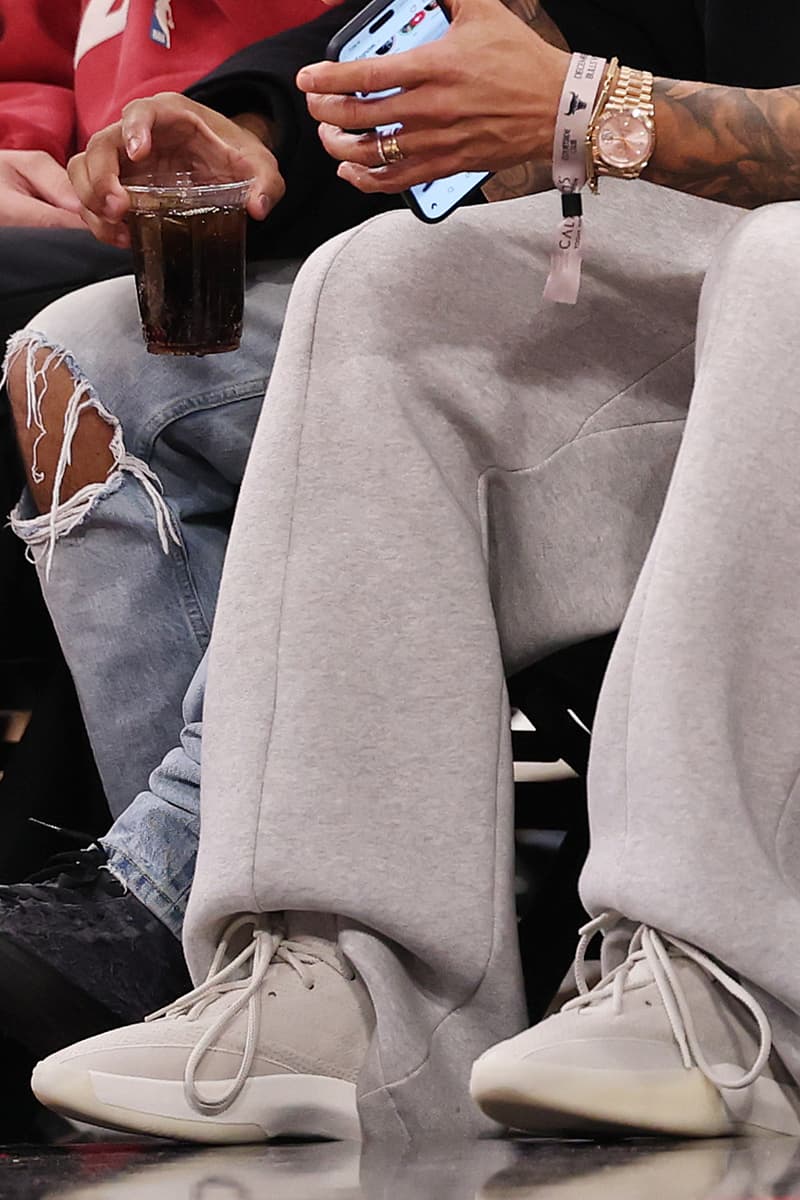 Jerry Lorenzo Debuts Upcoming adidas Fear of God Athletics Basketball III show off