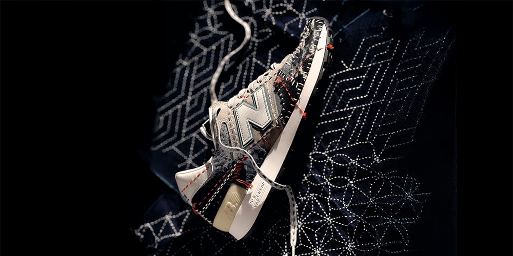 New Balance Partners with Sashiko Gals for Hand-Stitched 1300JP Collaboration