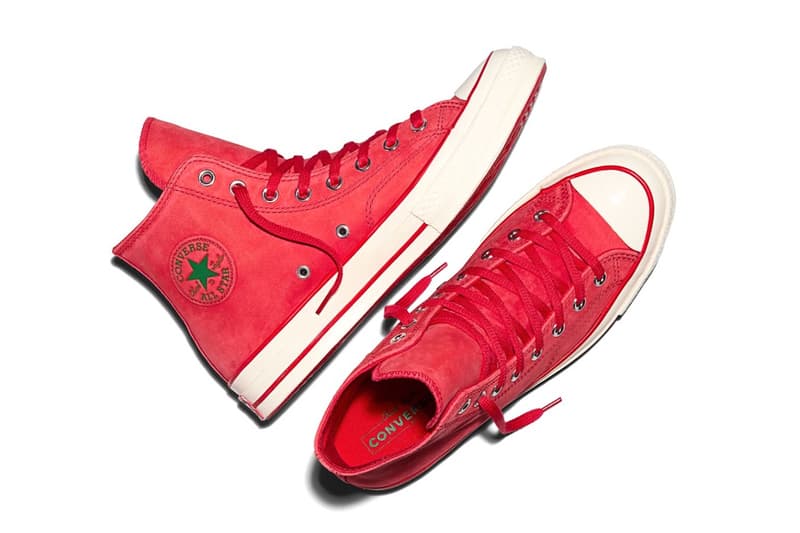 Converse Chuck 70 High "Christmas" A18992C Release Info Shai Gileous Alexander University Red/Green collaboration