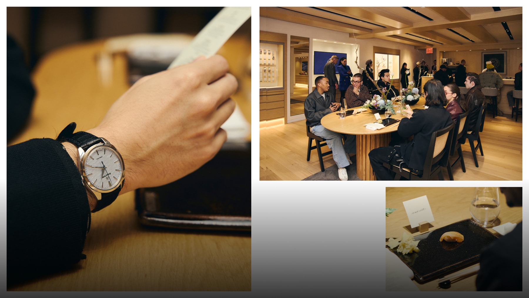 Grand Seiko Timepieces and Tastings with Sushi Nakazawa