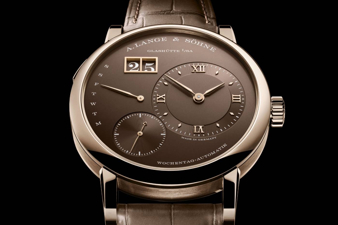 A. Lange & Söhne Lange 1 Daymatic HONEYGOLD Release Info Limited Edition 
