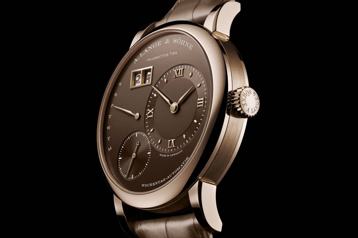 A. Lange & Söhne Lange 1 Daymatic HONEYGOLD Release Info Limited Edition 