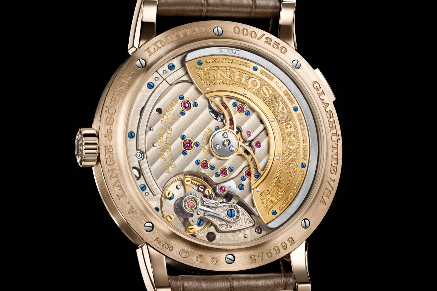 A. Lange & Söhne Lange 1 Daymatic HONEYGOLD Release Info Limited Edition 
