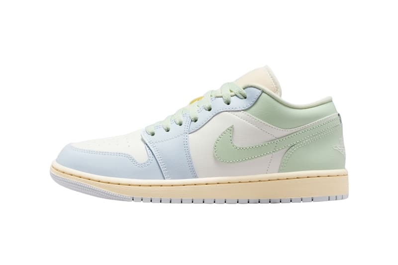 Nike Air Jordan 1 Low Sail/Aura-Muslin-Jade Aura DC0774-108 Release Info