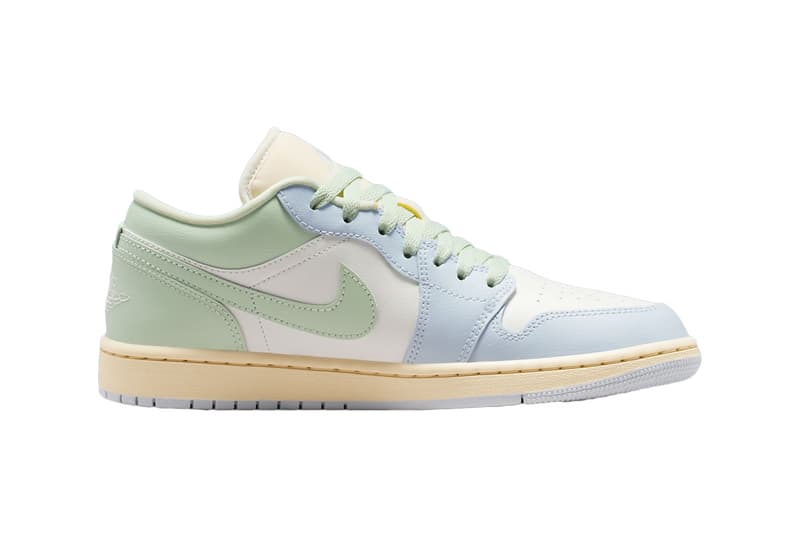 Nike Air Jordan 1 Low Sail/Aura-Muslin-Jade Aura DC0774-108 Release Info