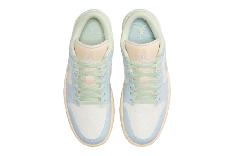 Nike Air Jordan 1 Low Sail/Aura-Muslin-Jade Aura DC0774-108 Release Info