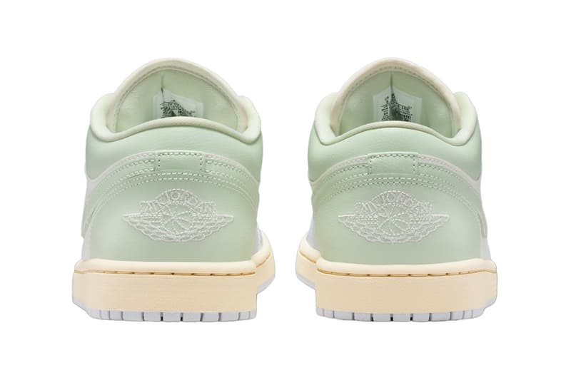 Nike Air Jordan 1 Low Sail/Aura-Muslin-Jade Aura DC0774-108 Release Info