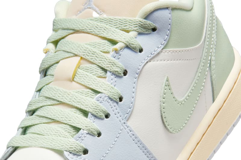 Nike Air Jordan 1 Low Sail/Aura-Muslin-Jade Aura DC0774-108 Release Info