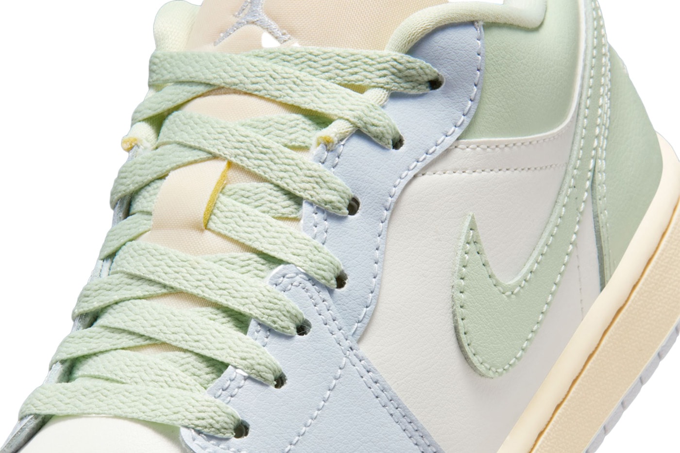 Nike Air Jordan 1 Low Sail/Aura-Muslin-Jade Aura DC0774-108 Release Info