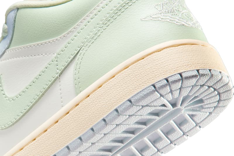 Nike Air Jordan 1 Low Sail/Aura-Muslin-Jade Aura DC0774-108 Release Info