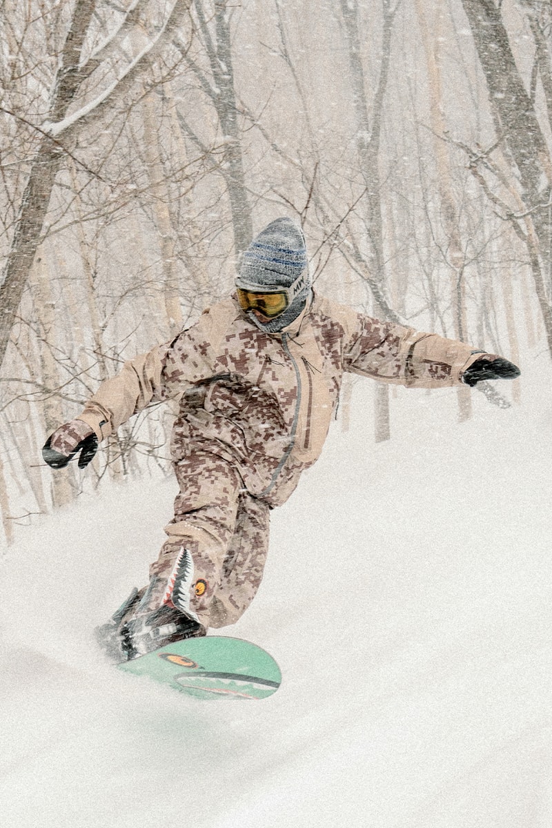 BAPE® Redefines the Slopes with Kazuki Kuraishi's High-Performance All-Weather Collection