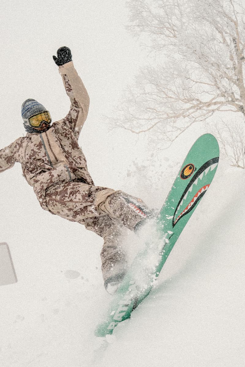 BAPE® Redefines the Slopes with Kazuki Kuraishi's High-Performance All-Weather Collection