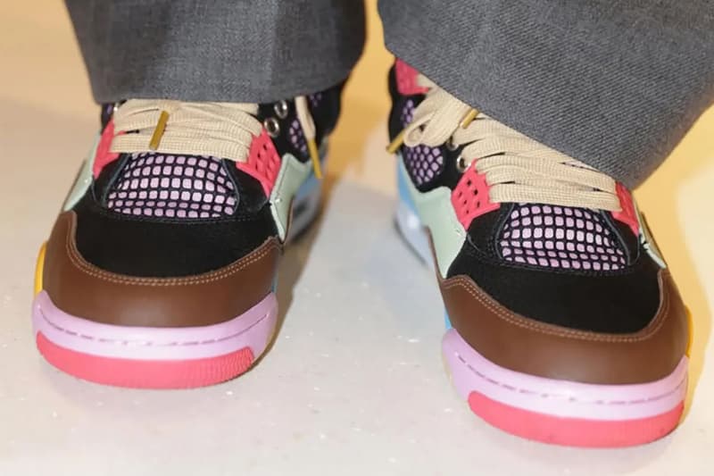 J Balvin x Air Jordan 4 Preview DJ Khaled Social Media collaborations aj4 jordan brand high top sneakers