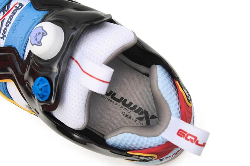 Mobile Suit Gundam GQuuuuuuX Reebok Instapump Fury 94 GQuuuuuuX RED GUNDAM STRICT-G Premium Bandai Release Info