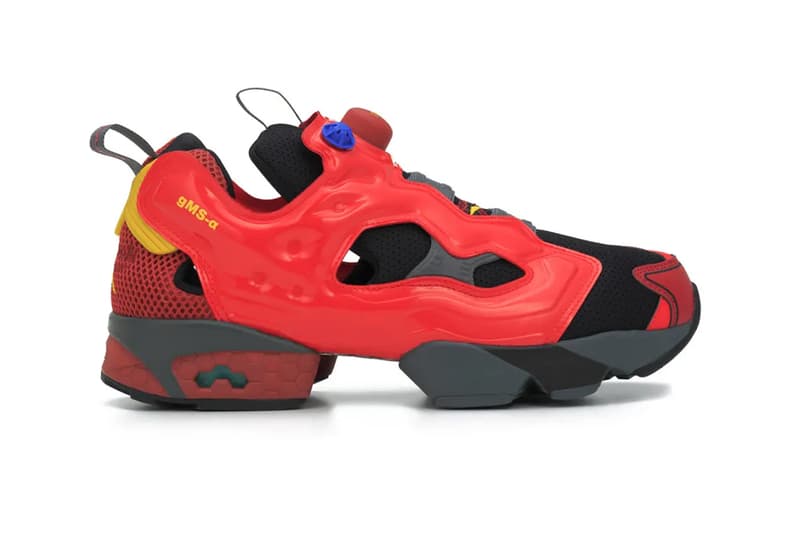 Mobile Suit Gundam GQuuuuuuX Reebok Instapump Fury 94 GQuuuuuuX RED GUNDAM STRICT-G Premium Bandai Release Info