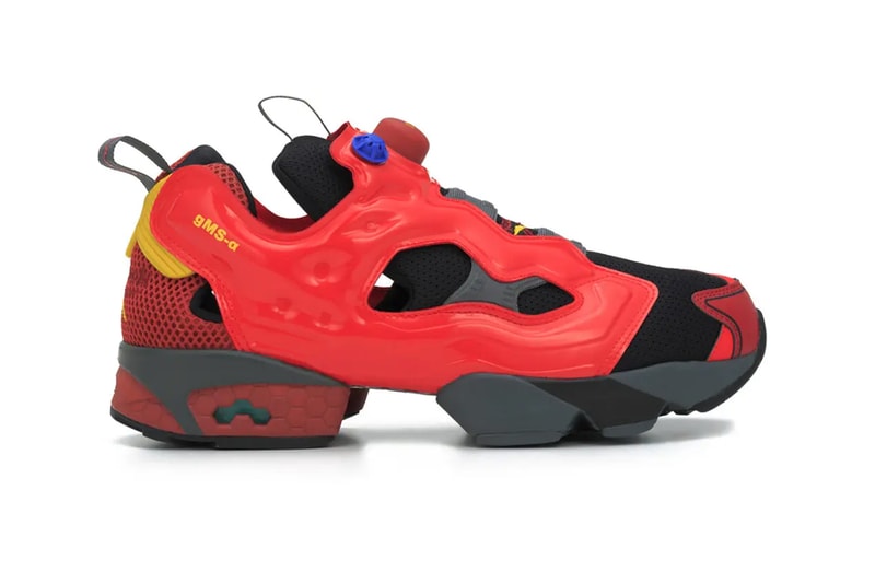 Mobile Suit Gundam GQuuuuuuX Reebok Instapump Fury 94 GQuuuuuuX RED GUNDAM STRICT-G Premium Bandai Release Info