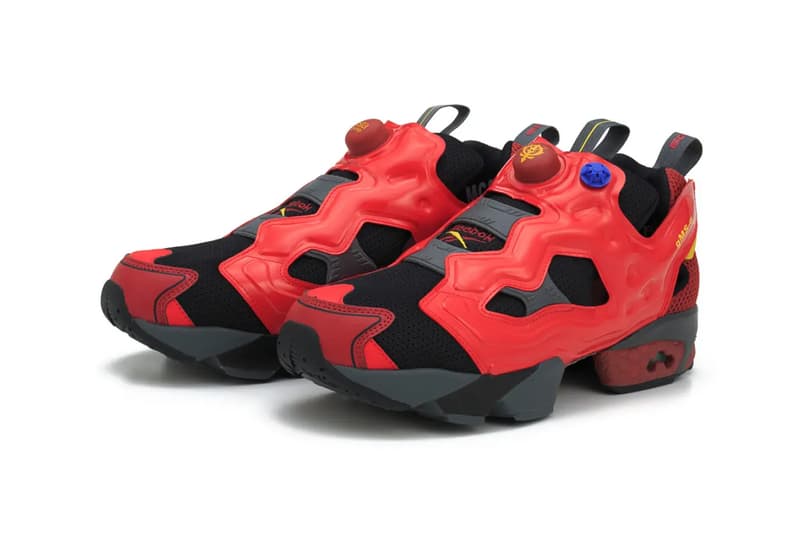 Mobile Suit Gundam GQuuuuuuX Reebok Instapump Fury 94 GQuuuuuuX RED GUNDAM STRICT-G Premium Bandai Release Info