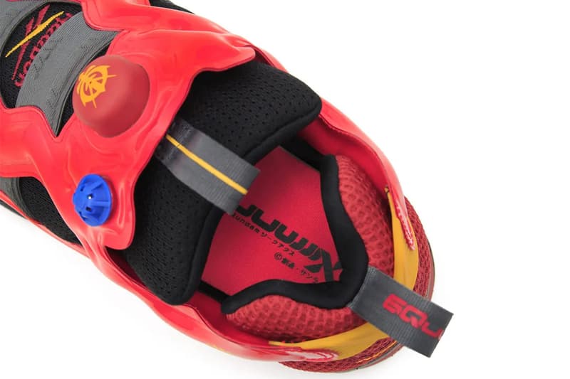 Mobile Suit Gundam GQuuuuuuX Reebok Instapump Fury 94 GQuuuuuuX RED GUNDAM STRICT-G Premium Bandai Release Info