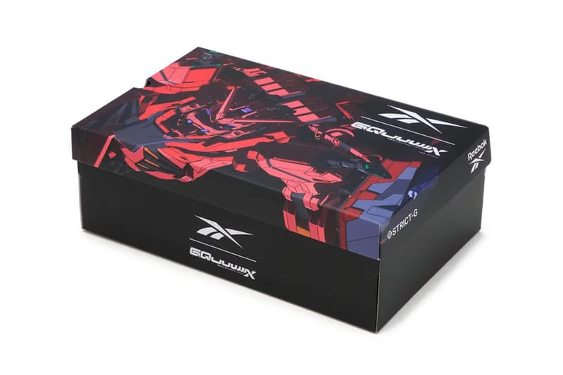 Mobile Suit Gundam GQuuuuuuX Reebok Instapump Fury 94 GQuuuuuuX RED GUNDAM STRICT-G Premium Bandai Release Info