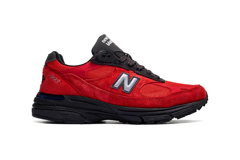 New Balance 993 "Black/Red" joins Made in USA series