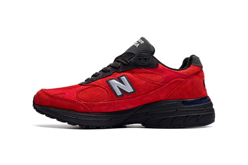 New Balance 993 "Black/Red" joins Made in USA series