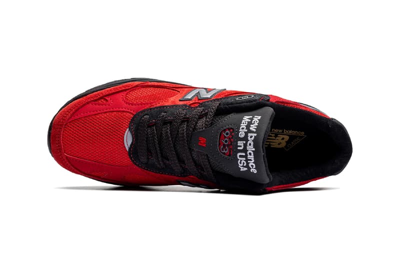 New Balance 993 "Black/Red" joins Made in USA series