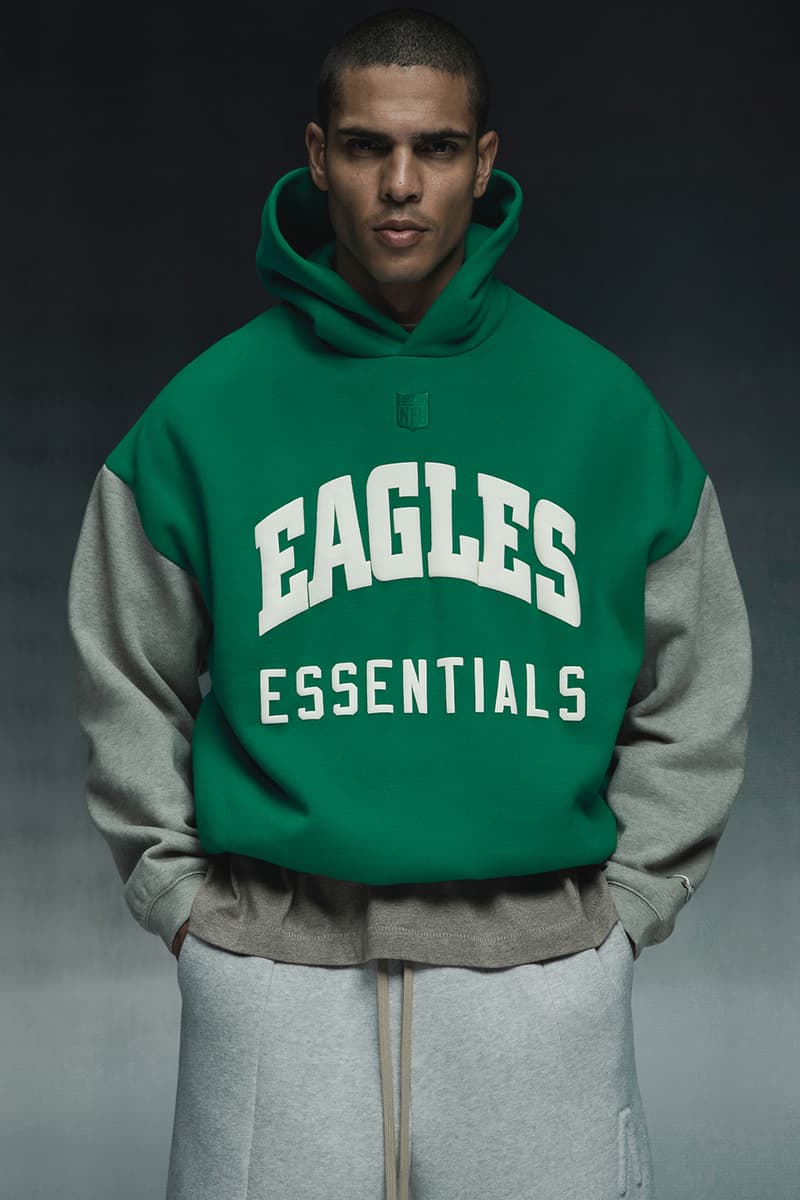 NFL Teams up With Fear of God To Bring Elevated Fan Gear Cowboys, Chiefs, Eagles, Rams, and Packers new era