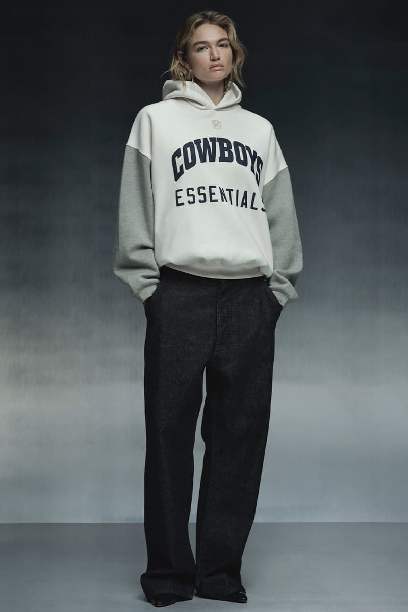 NFL Teams up With Fear of God To Bring Elevated Fan Gear Cowboys, Chiefs, Eagles, Rams, and Packers new era