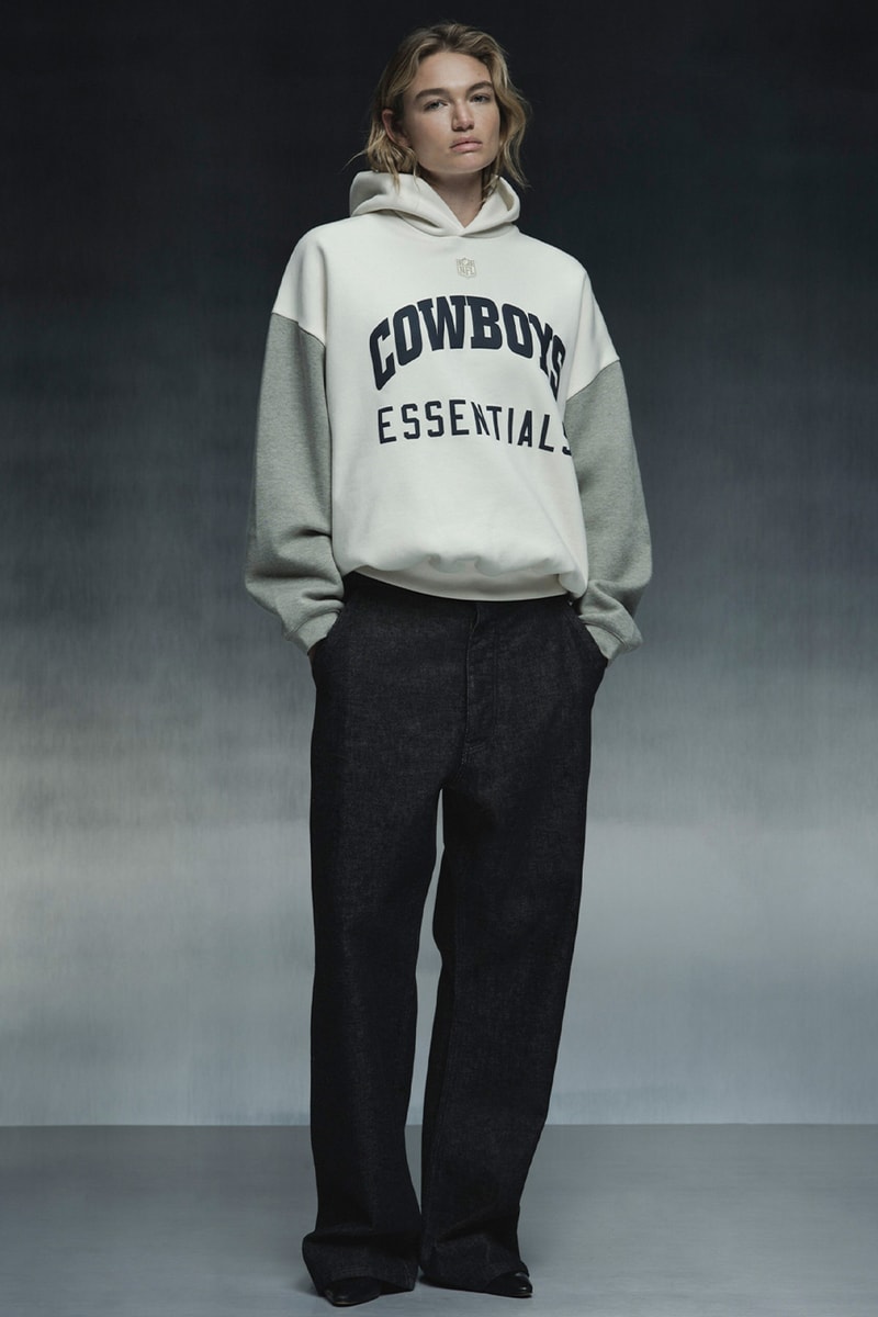 NFL Teams up With Fear of God To Bring Elevated Fan Gear Cowboys, Chiefs, Eagles, Rams, and Packers new era