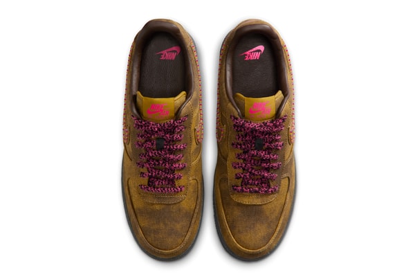 Nike Air Force 1 Low “Boucle” Release Info IO4474-300 Desert Moss/Fierce Pink-Midwest Gold-Baroque Brown decembe release