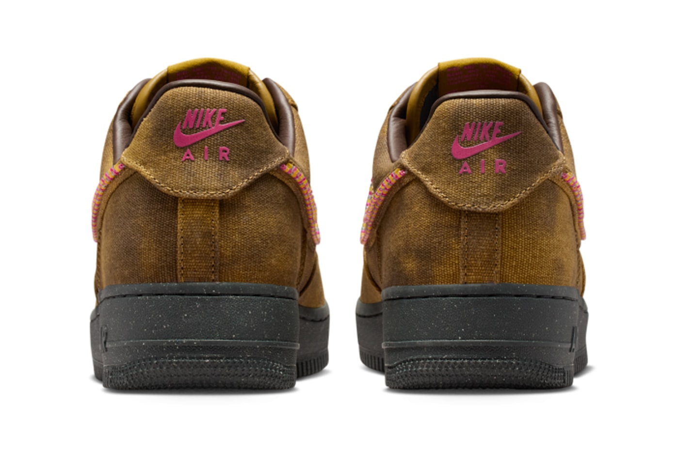 Nike Air Force 1 Low “Boucle” Release Info IO4474-300 Desert Moss/Fierce Pink-Midwest Gold-Baroque Brown decembe release