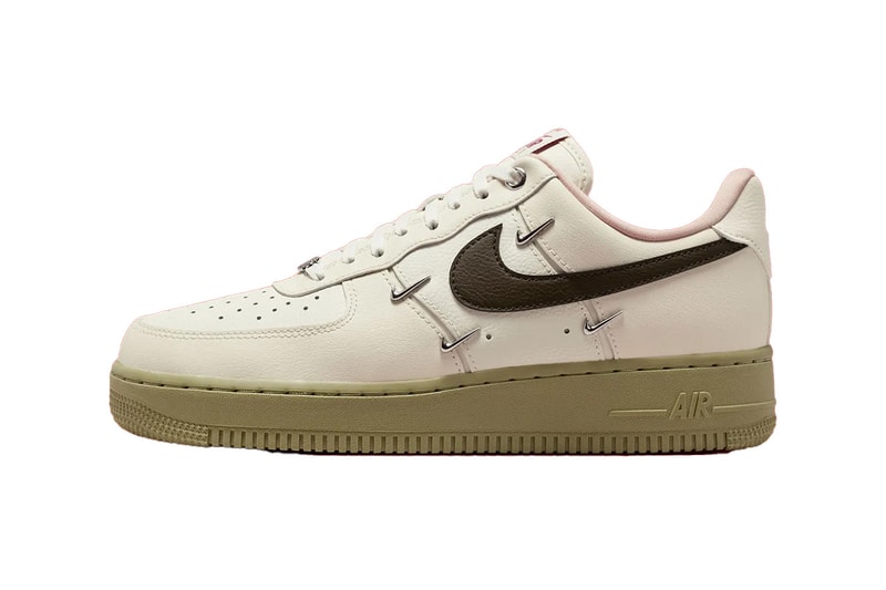 Nike Air Force 1 Low LX Soft Pearl/Neutral Olive/Team Crimson/Dark Hazel IQ9802-022 Relase Info
