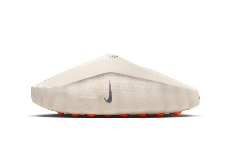 Nike Mind 001 "Light Bone" HQ4307-002 mule pre post workout shoe Light Bone/Hyper Crimson/Buff/Chrome