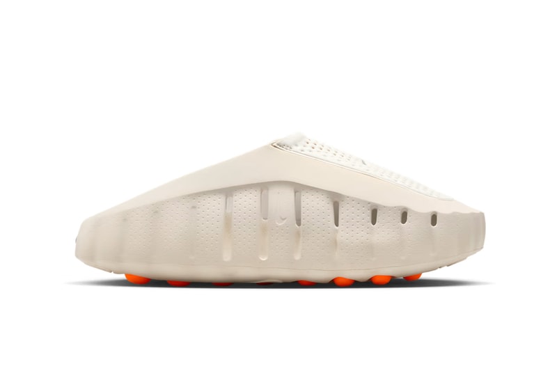 Nike Mind 001 "Light Bone" HQ4307-002 mule pre post workout shoe Light Bone/Hyper Crimson/Buff/Chrome