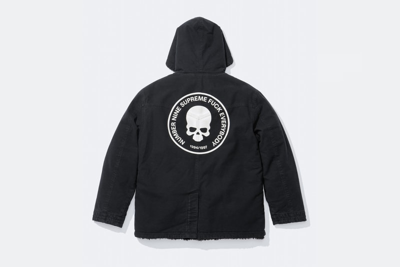 Supreme Number (N)ine Fall 2025 Collaboration Release Info Takahiro Miyashita