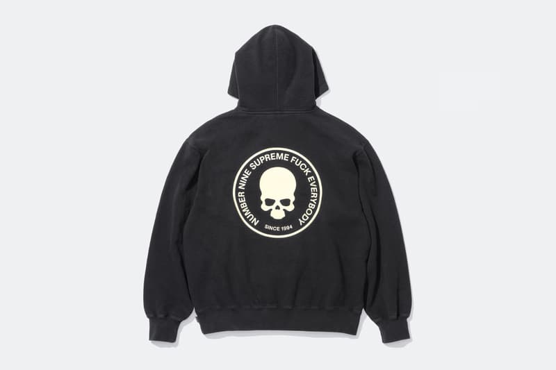 Supreme Number (N)ine Fall 2025 Collaboration Release Info Takahiro Miyashita