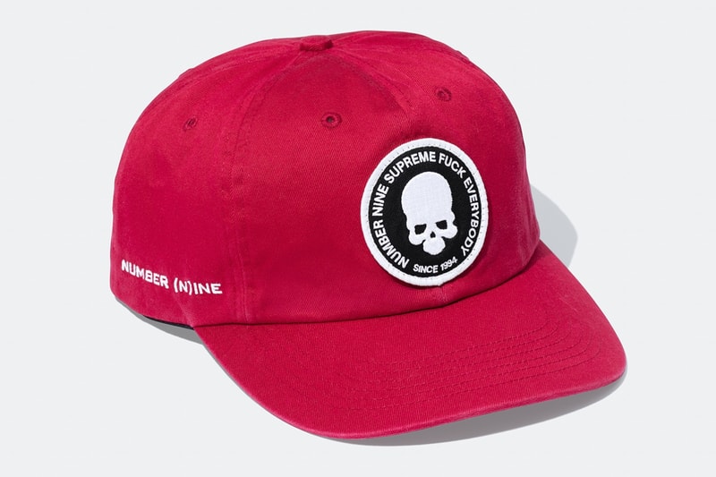 Supreme Number (N)ine Fall 2025 Collaboration Release Info Takahiro Miyashita