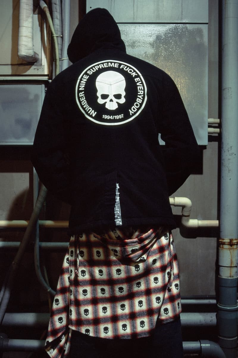 Supreme Number (N)ine Fall 2025 Collaboration Release Info Takahiro Miyashita