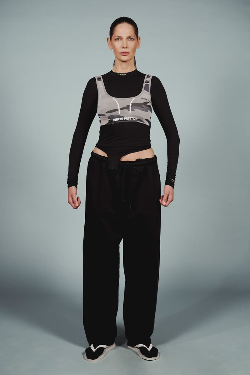 Heron Preston Stages a Bold Re-Birth of His Namesake Brand relaunches Namesake brand