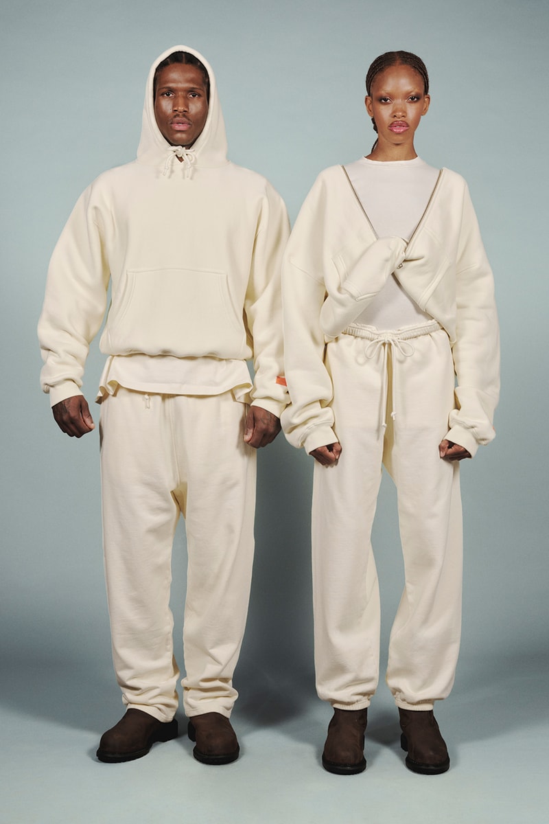 Heron Preston Stages a Bold Re-Birth of His Namesake Brand relaunches Namesake brand