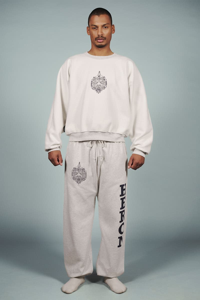 Heron Preston Stages a Bold Re-Birth of His Namesake Brand relaunches Namesake brand