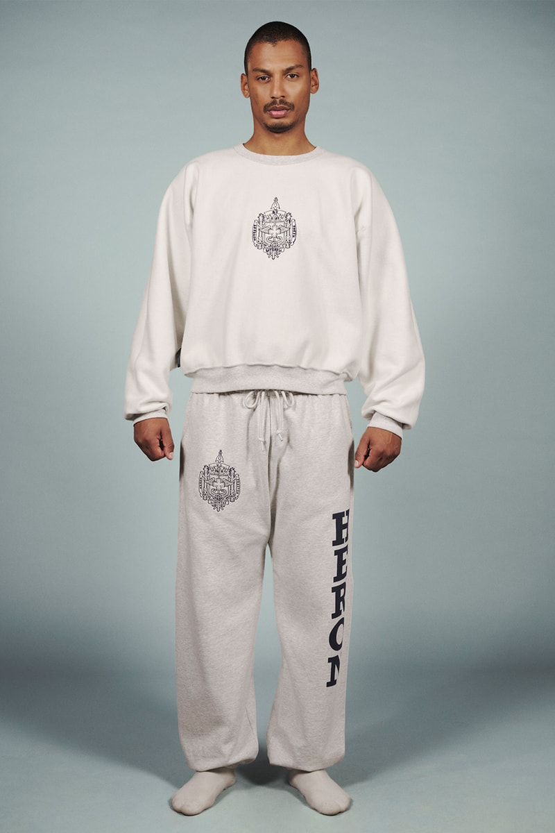 Heron Preston Stages a Bold Re-Birth of His Namesake Brand relaunches Namesake brand