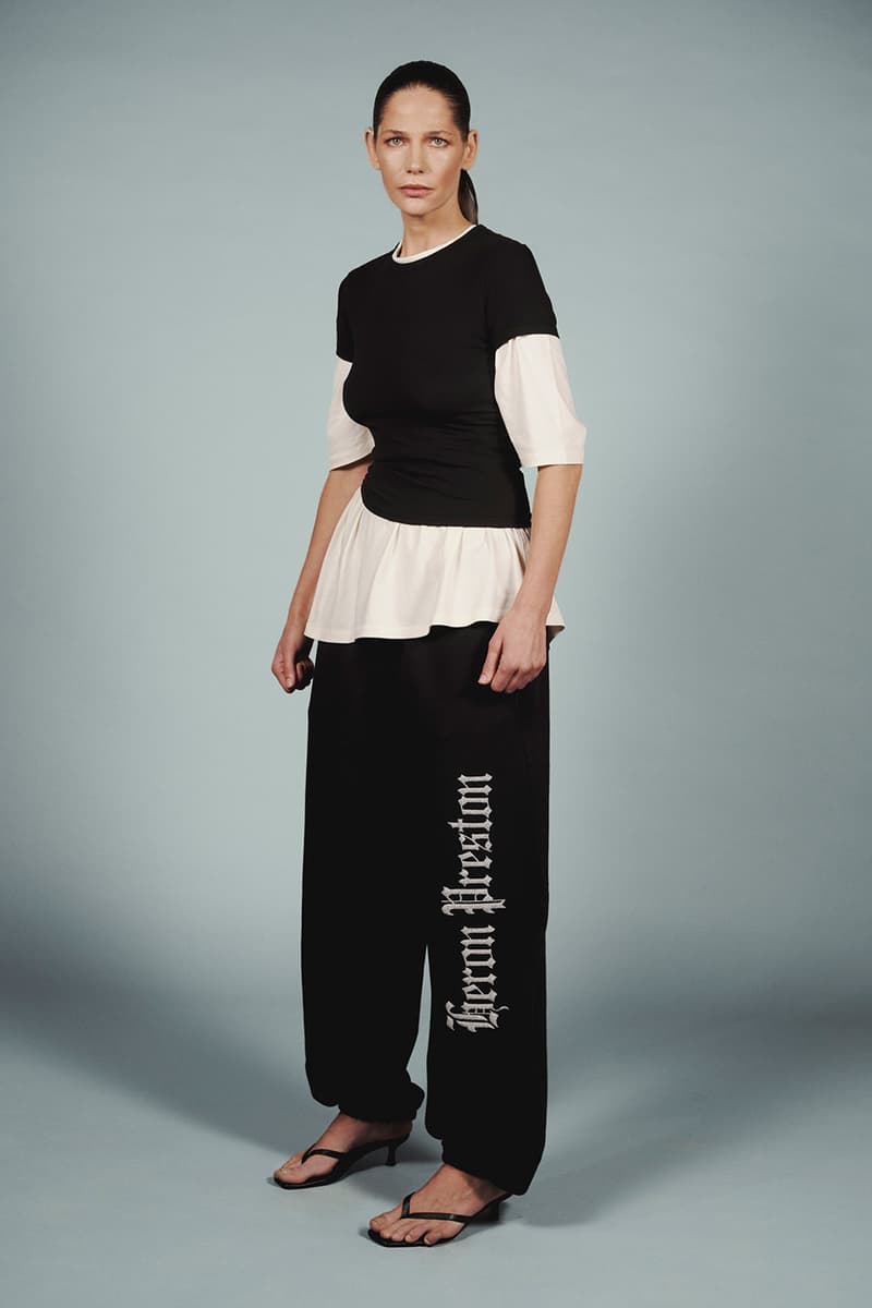 Heron Preston Stages a Bold Re-Birth of His Namesake Brand relaunches Namesake brand